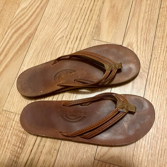 Rainbow The Sandpiper - Luxury Leather Sandal with 1/3" Double Narrow Strap - Picture 2 of 4